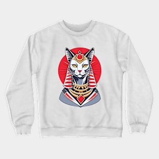 cat pharaoh Crewneck Sweatshirt